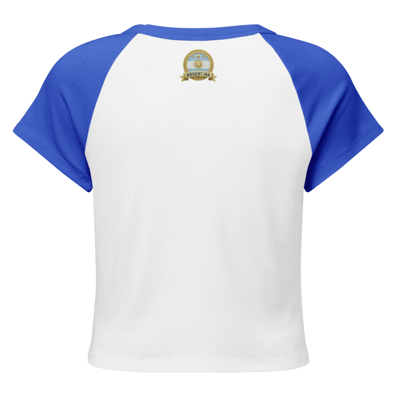 Camiseta Especial Dama Fútbol Nacional Argentina - Colección Silueta Dorada 2026