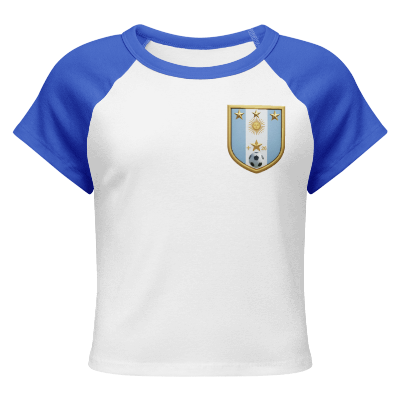 Camiseta Especial Dama Fútbol Nacional Argentina - Colección Dama Dorada 2026