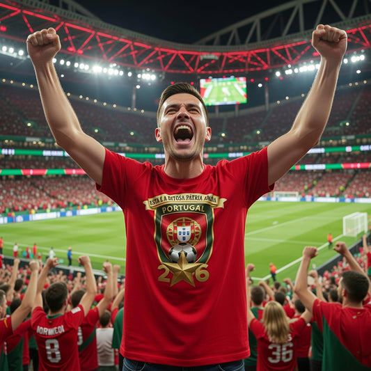 Camiseta Fútbol Nacional Portugal  - Colección El Ultimo Baile 2026