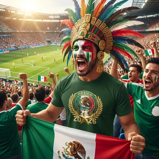 Camiseta Fútbol Nacional México 2026 Local - Colección Laureles Dorados