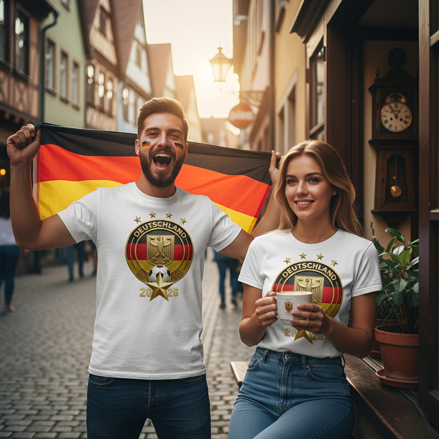 Camiseta Fútbol Nacional Alemania - Colección Dorada 2026