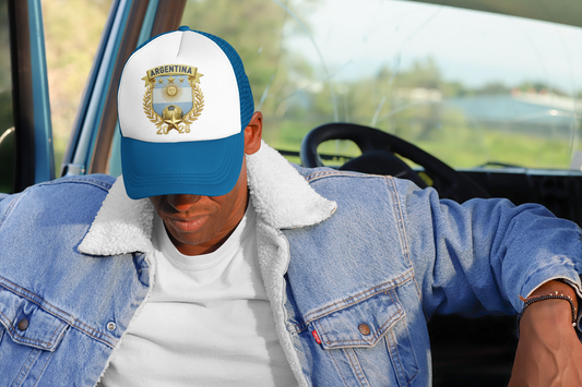 Gorra Fútbol Nacional Argentina - Colección - Laureles Dorados 2026