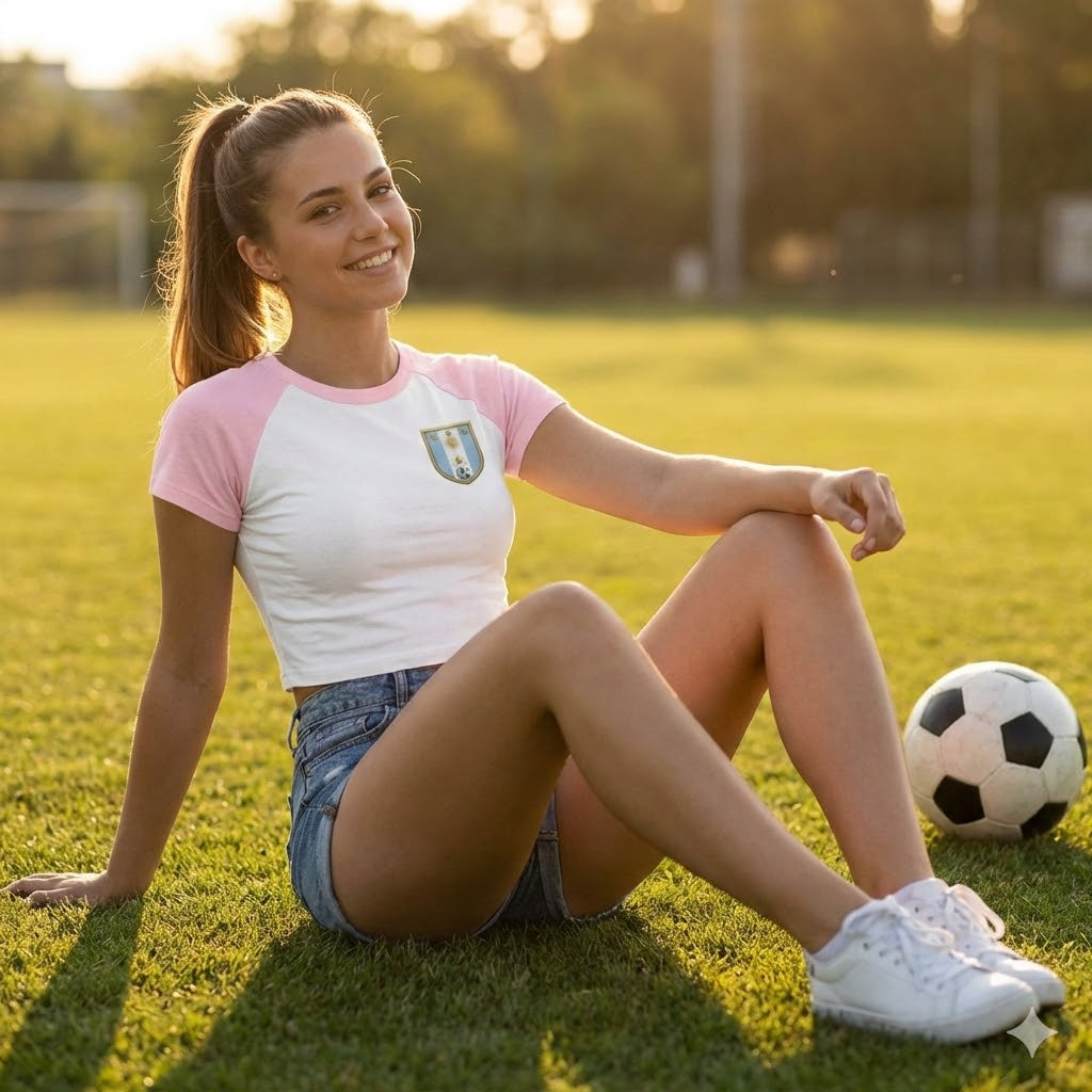 Camiseta Especial Dama Fútbol Nacional Argentina - Colección Dama Dorada 2026
